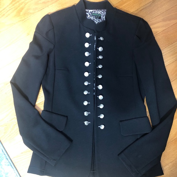 Black militarystyle jacket - Picture 1 of 10